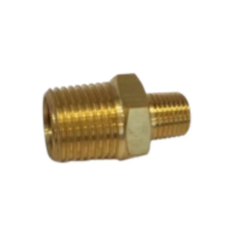 1/2" Bsp Male To 1/4" Bsp Seated Male Reducer 1