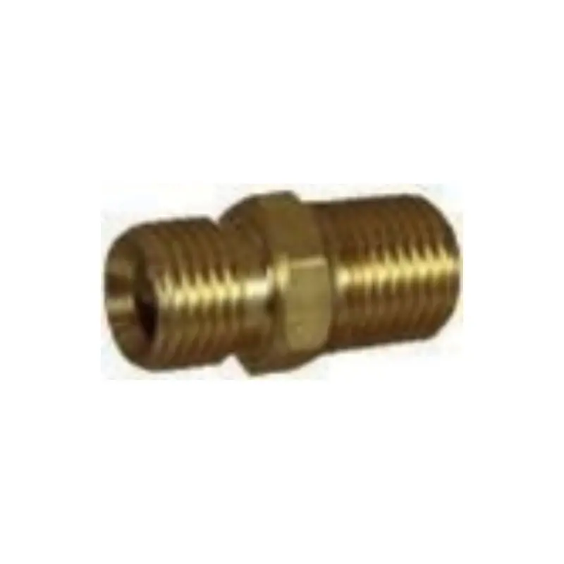 1/4" Bsp Seated Male To 1/4" Bsp Tapered Male Nipple 1