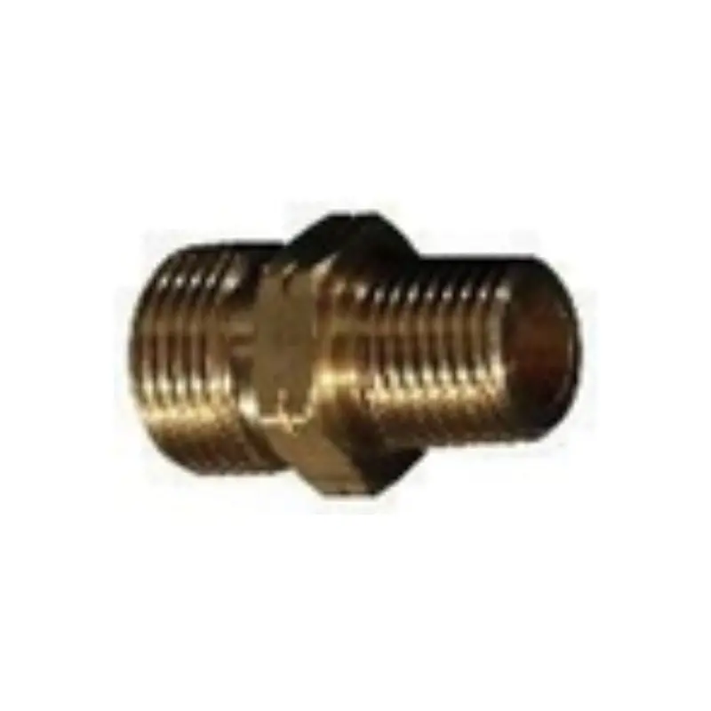 3/8" Left-Hand Male To 1/4" Bsp Seated Male Adapter 1