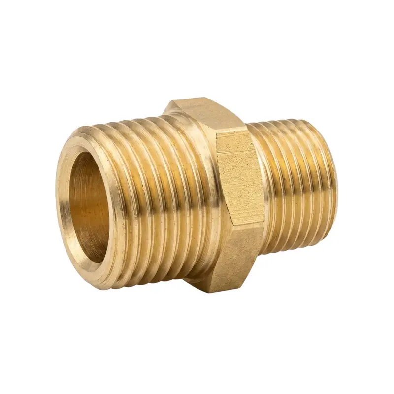 3/8″ Bsp Male × 1/4″ Bsp Male Reducing Nipple 1