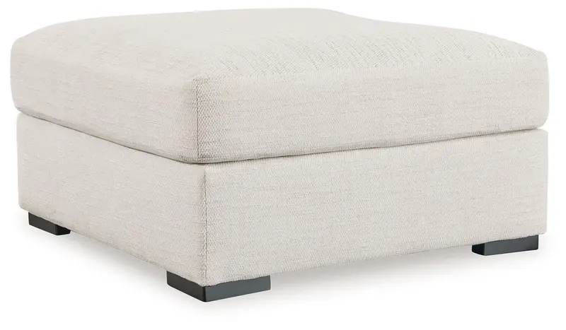 Accomplished Oversized Stone Accent Ottoman 1