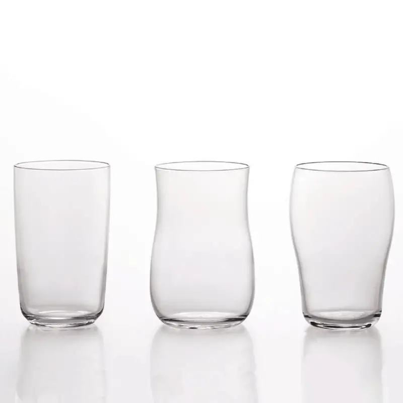 Aderia Premium Short-Style Craft Beer Glass Set – 3-Piece Collection 1