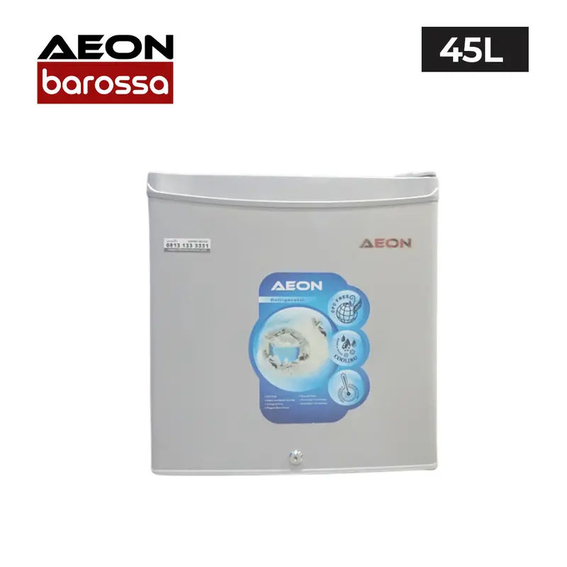 Aeon Ars50G 45L Compact Upright Fridge – Grey Semi-Automatic Defrost 1