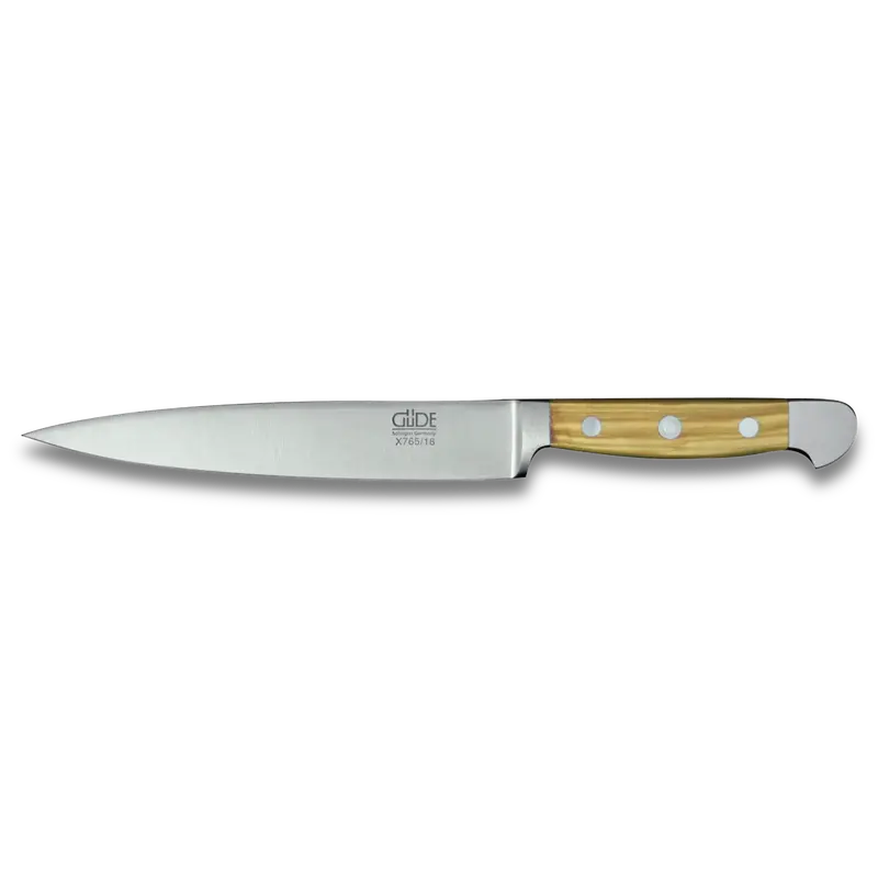 Alpha Olive Flexible 18Cm Fillet Knife – Forged Blade & Olive Wood Grip 1