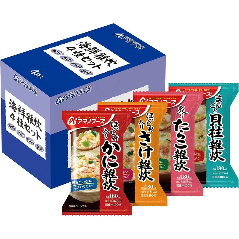 Amano Foods Seafood Risotto – Freeze-Dried, 4 Servings 1