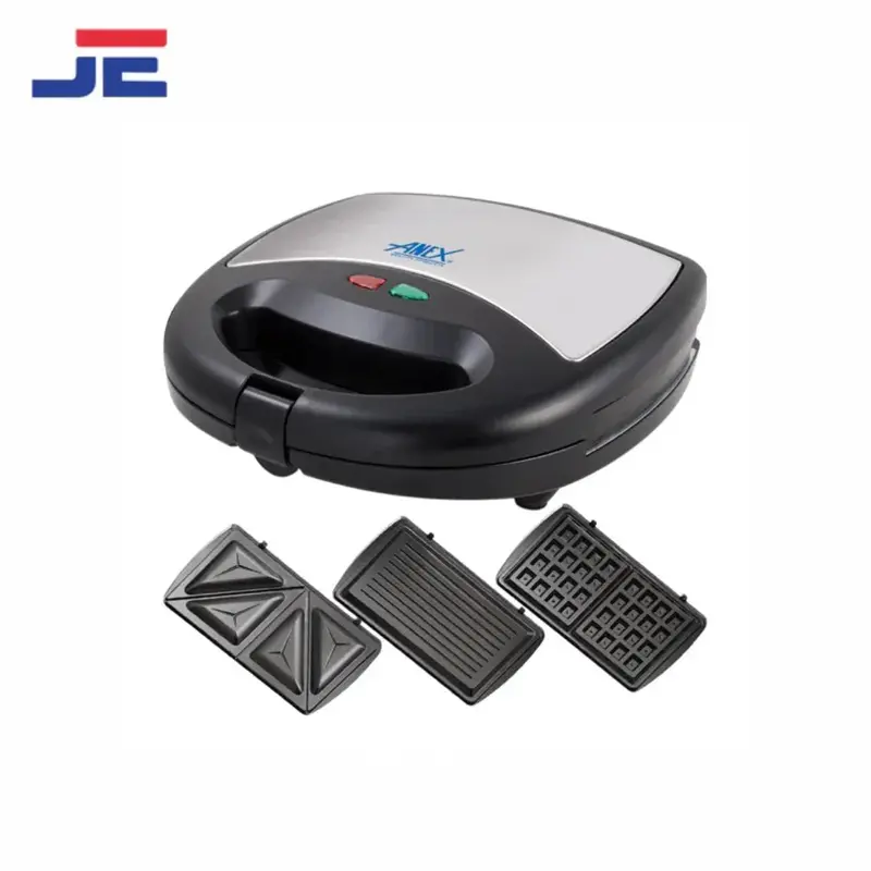 Anex 1039 Compact Sandwich Maker With Non-Stick Plates 1