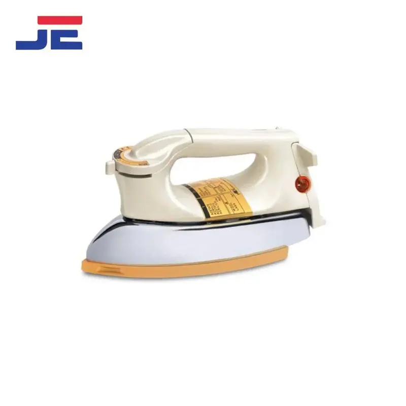 Anex Heavy-Duty Dry Iron 2079B – Grey & Gold Design 1