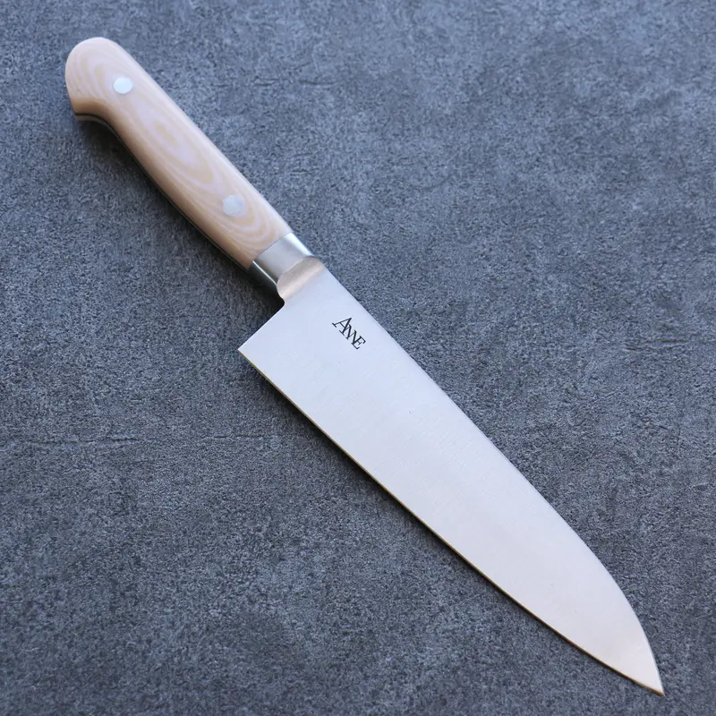 Anne Japanese High-Carbon Steel Gyuto – 180Mm With Micarta Handle 1