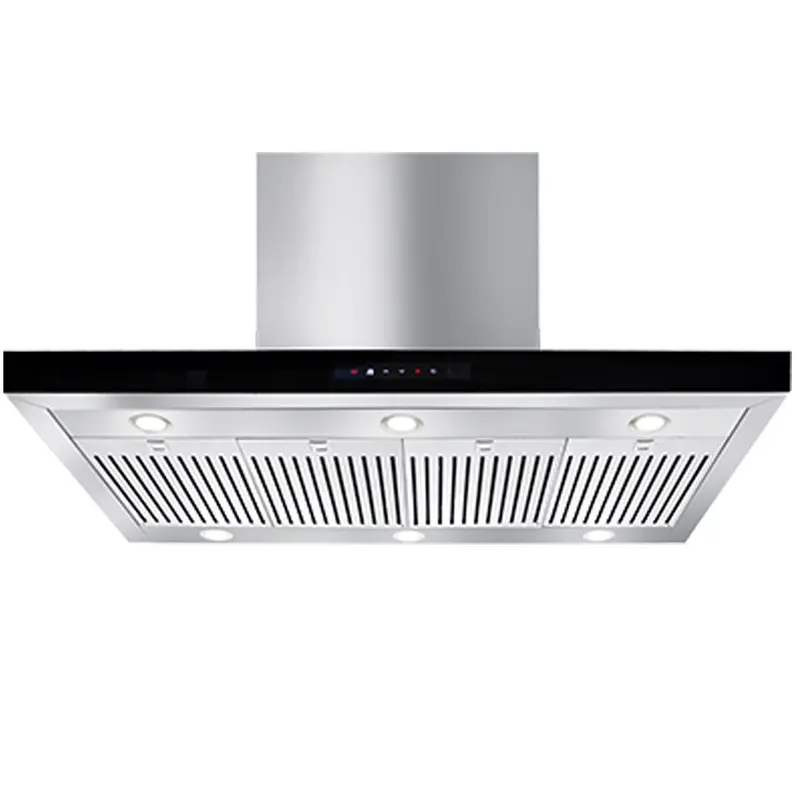 Artusi 120Cm Black Enamel Outdoor Canopy Bbq Range Hood 1