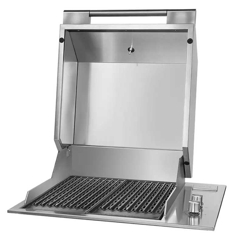 Artusi 60 Cm Marine-Grade 316 Stainless Steel Bbq With Roasting Hood 1
