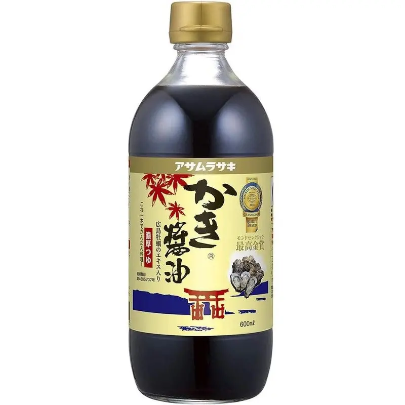 Asamurasaki Kaki Shoyu – Natural Oyster-Infused Soy Sauce – 600Ml 1