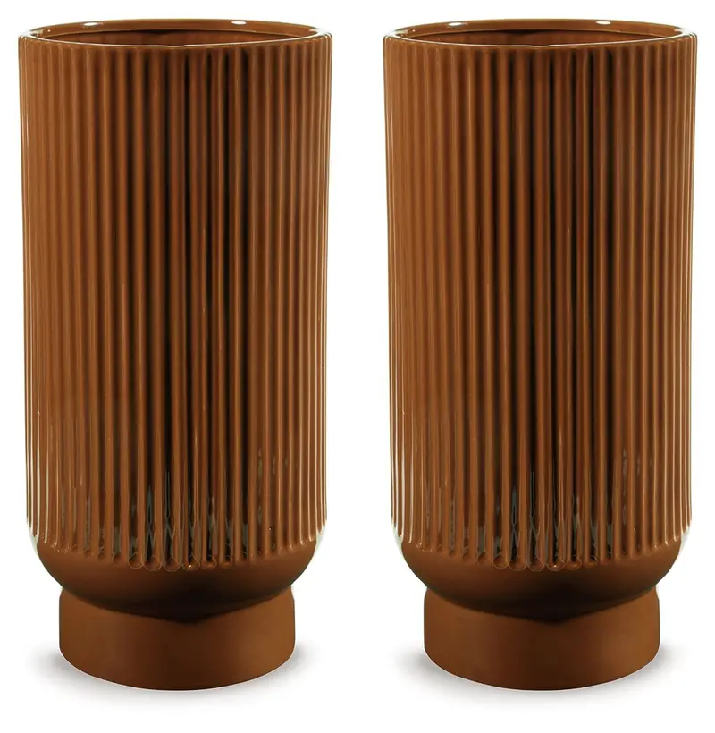 Avalyah Statement Large Ceramic Vase – Sculptural Tabletop Accent 1