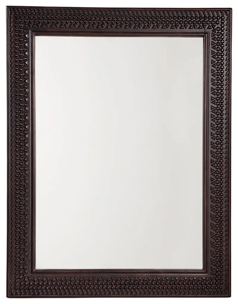 Balintmore Dark Brown Rectangular Accent Mirror 1