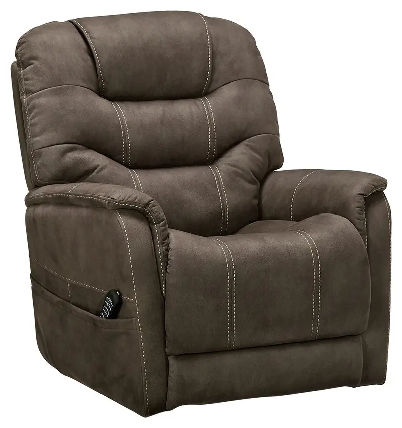 Ballister Espresso Power Lift Recliner – Full-Function Motorized Seating 1