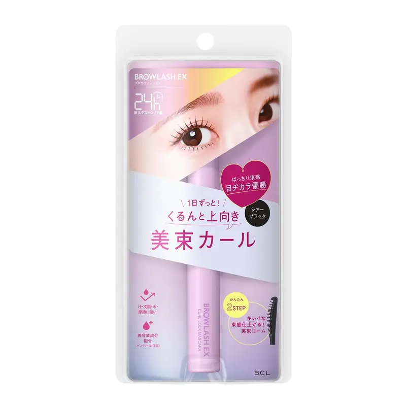 Bcl Browlash Ex Curl-Lock Mascara – Sheer Black 1