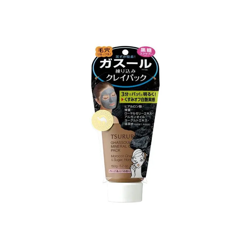 Bcl Tsururi Ghassoul Mineral Clay Facial Mask – 150G Jar 1