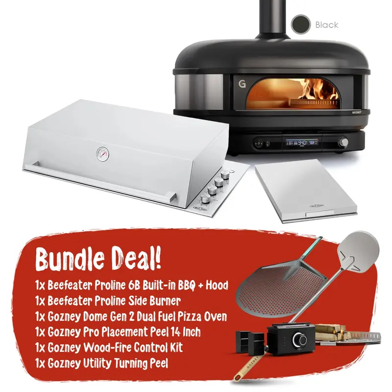 Beefeater Signature Proline 6B Bbq Package With Gozney Dome Pizza Oven & Accessories 1
