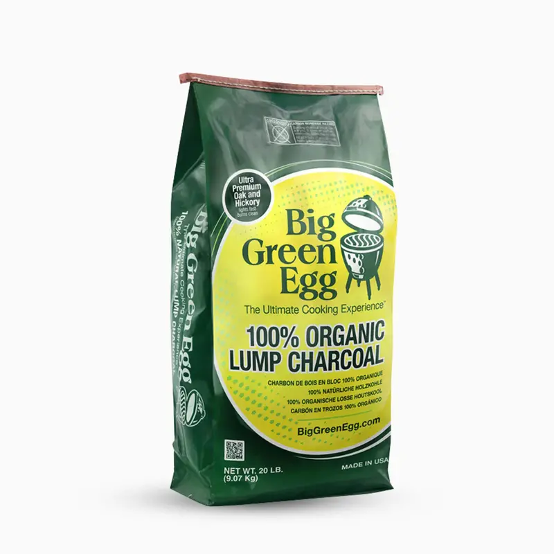 Big Green Egg 100% Natural Oak & Hickory Lump Charcoal – 8Kg 1
