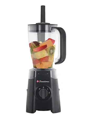Binatone 1.25L 300W Blender In White And Black Bls-360 1