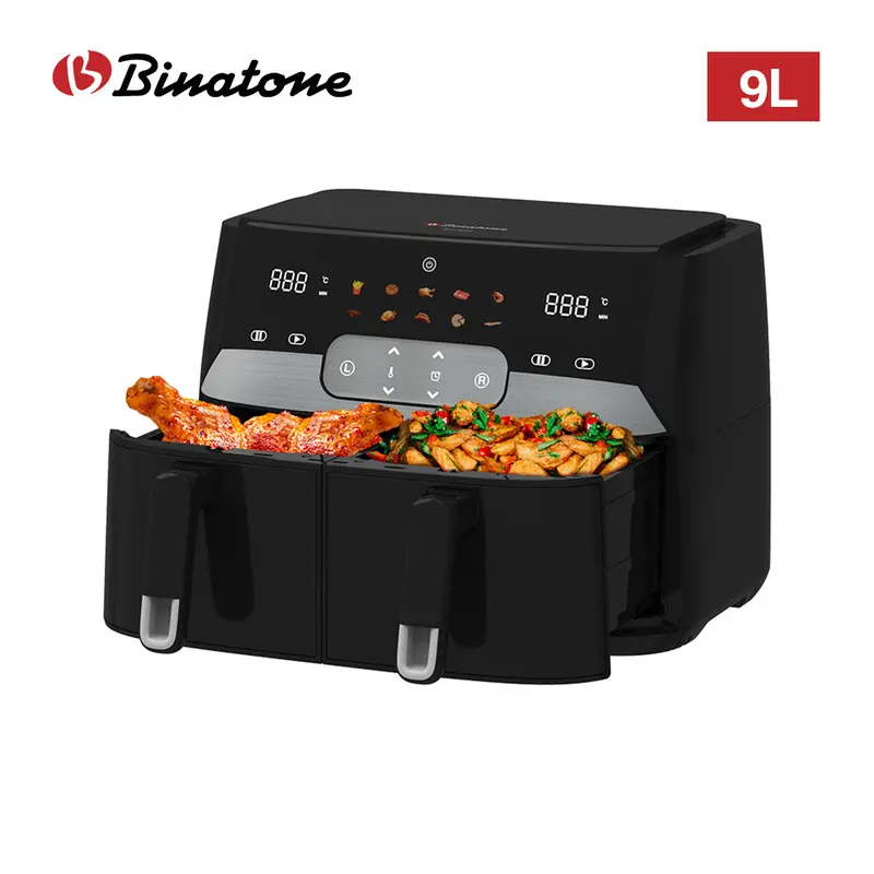 Binatone Baf-9000 9L Digital Air Fryer – 1700W, Premium Black 1