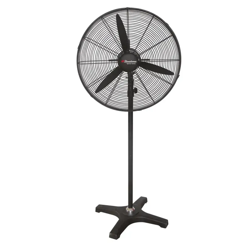 Binatone Hdf-2620 26-Inch Standing Fan – 3-Blade, Black, Oscillating 1