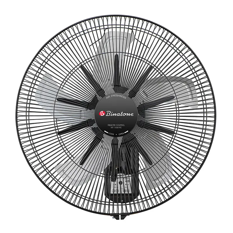 Binatone Wf-1808Rc 18-Inch Remote-Controlled Wall Fan – 120W 1