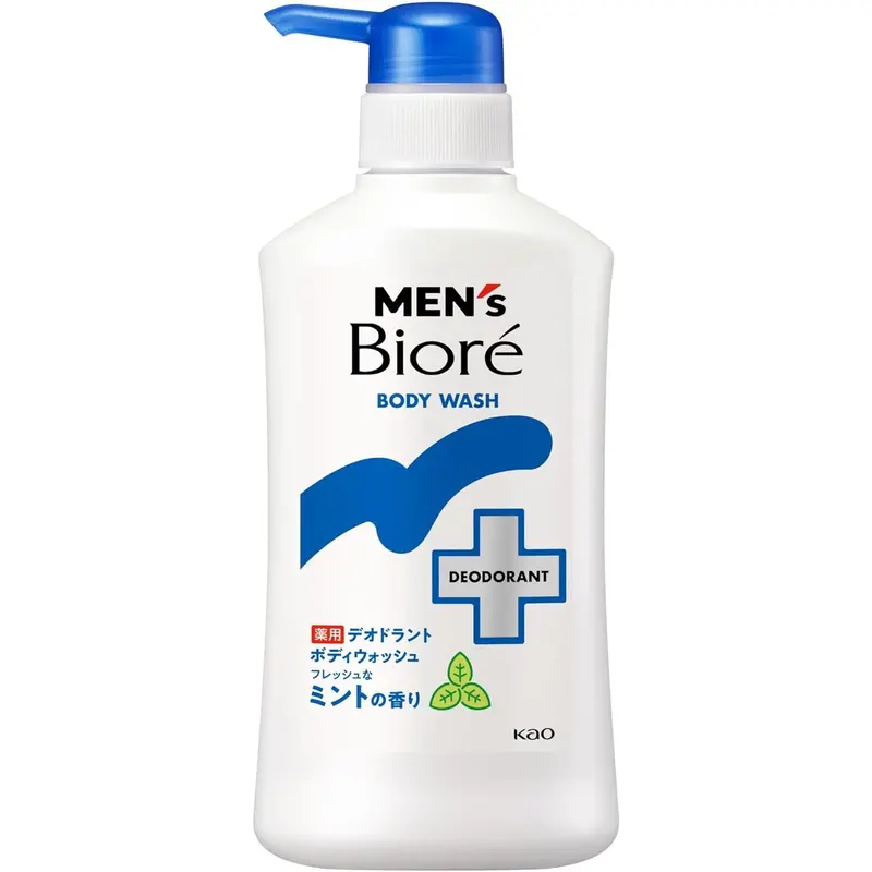 Bioré Men’S Deodorant Body Wash – Sweat & Odor Control Cleanser, 420Ml Bottle 1