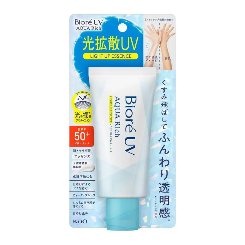Bioré Uv Aqua Rich Light-Up Essence Sunscreen – Spf50+ Pa++++, 70G 1