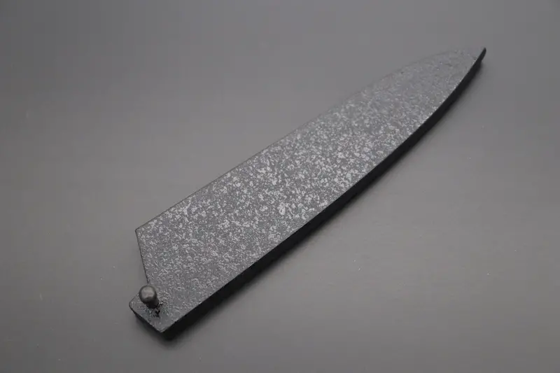 Black Lacquered Wooden Saya For Misono Ux10 No.733 Or Ux10 Dimples No.773 150Mm Petty Knife 1