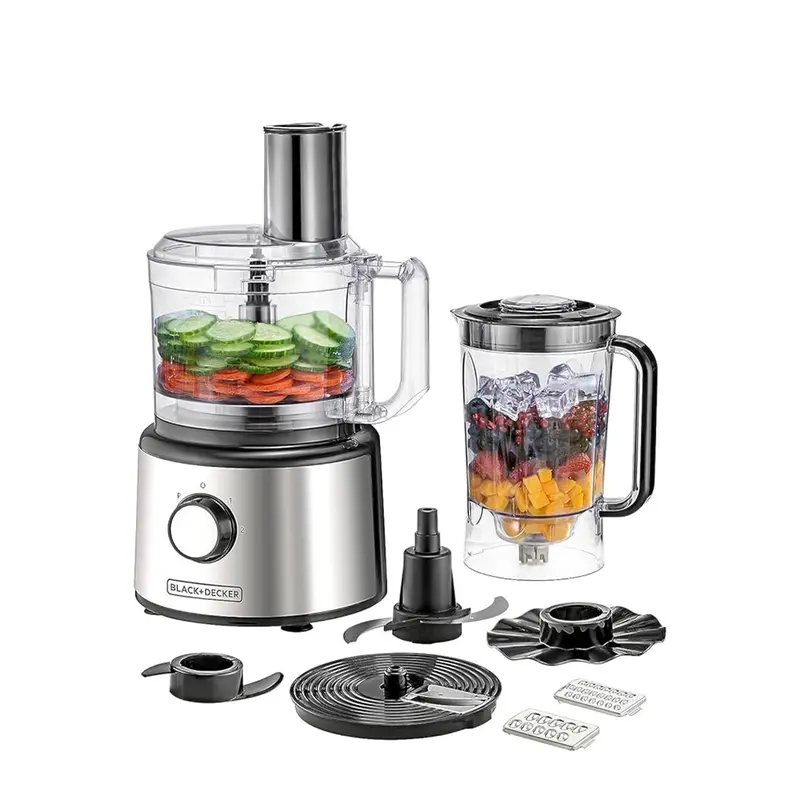 Black+Decker Fx760-B5 750W Food Processor – Multi-Function Chopping & Mixing 1