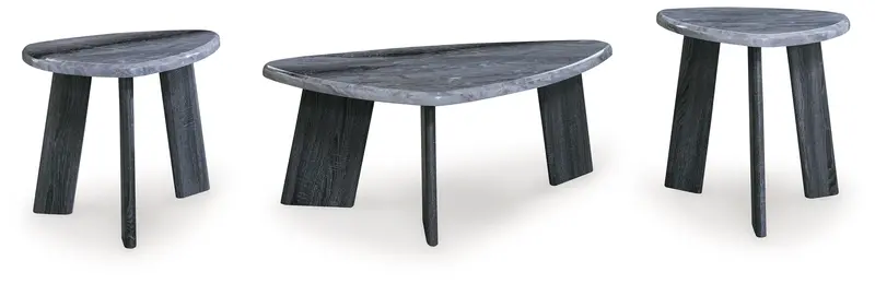 Bluebond Gray Modular Occasional Table Set (3-Piece) 1