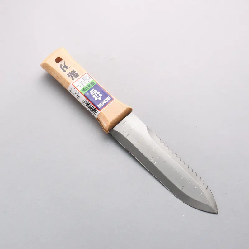 Bonsai Stainless Steel Wild Vegetable Digging Saw – 170Mm Blade With Protective Sheath 1