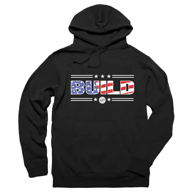 Build Usa Pullover Hoodie 1