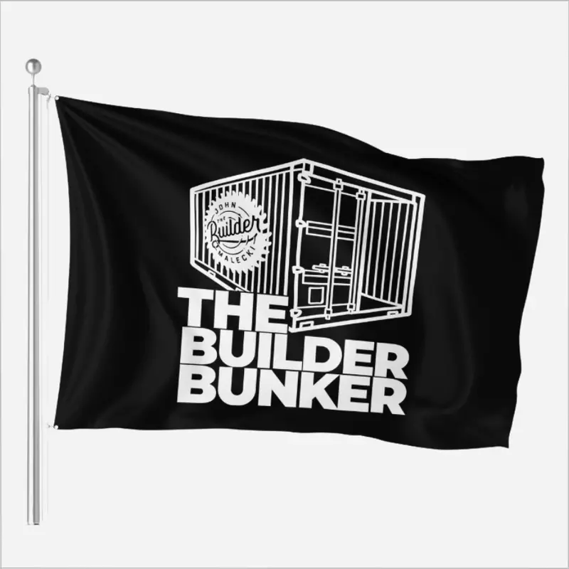 Builder Bunker Outdoor Flag 1