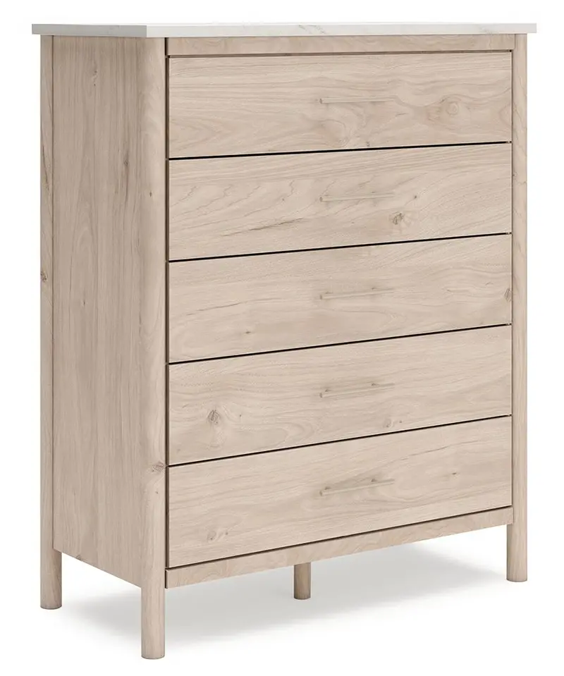 Cadmori Five-Drawer Wide Chest 1