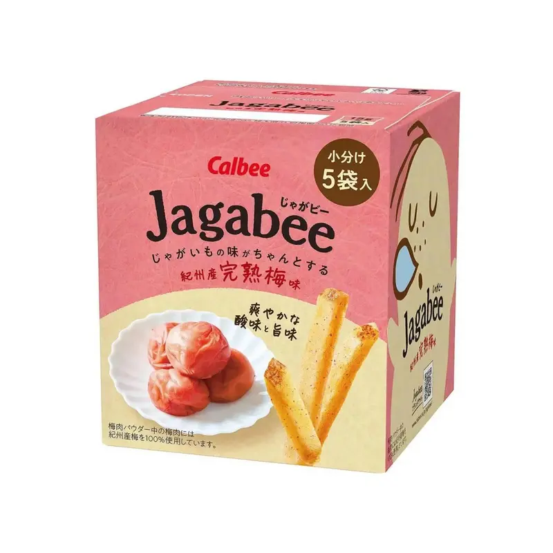 Calbee Jagabee Lightly Salted Potato Sticks – Crispy Snack, 75G 1