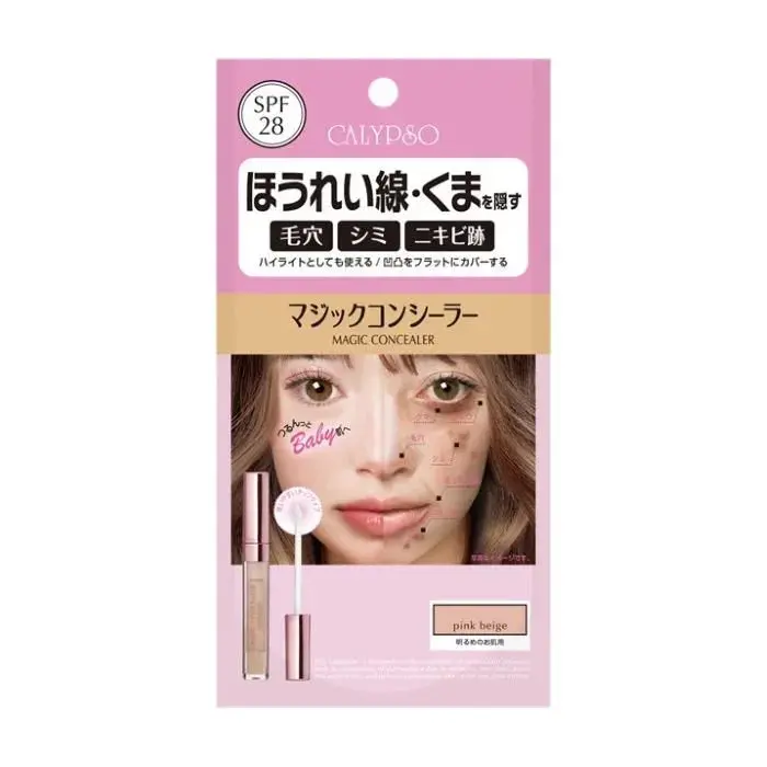 Calypso Magic Concealer In Pink Beige – Full-Coverage, Spf 28 1