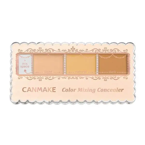 Canmake Color Mixing Concealer – Light Beige Shade With Broad-Spectrum Spf50, 3.9G 1