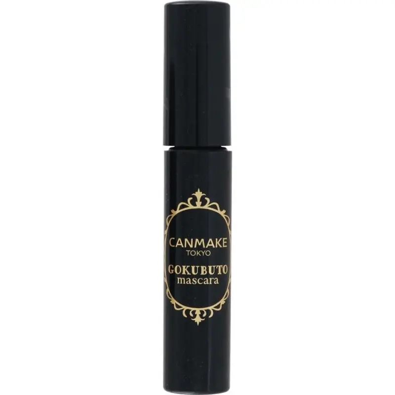 Canmake Gokubuto Volume & Curl Mascara – Intense Black, Volumizing Formula 1