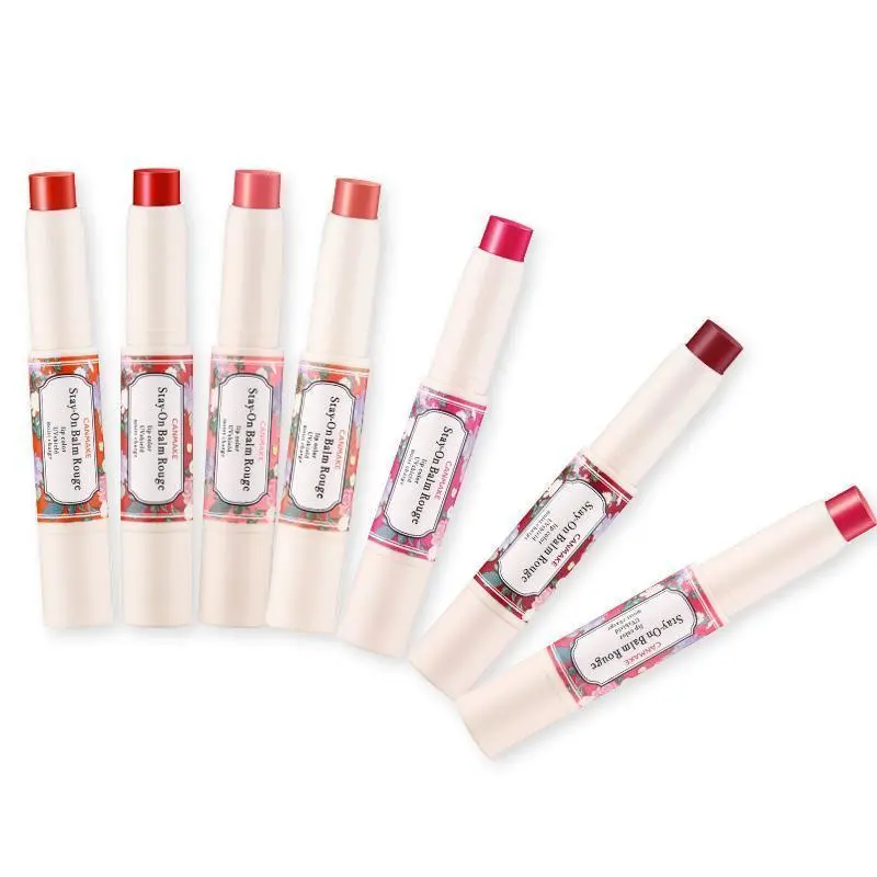 Canmake Tokyo Stay-On Balm Rouge – Long-Wear Hydrating Lip Color, 2.7 G 1