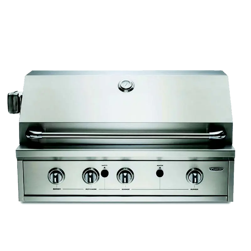 Capital 36-Inch Built-In Bbq With Solid Flat Plate Surface 1