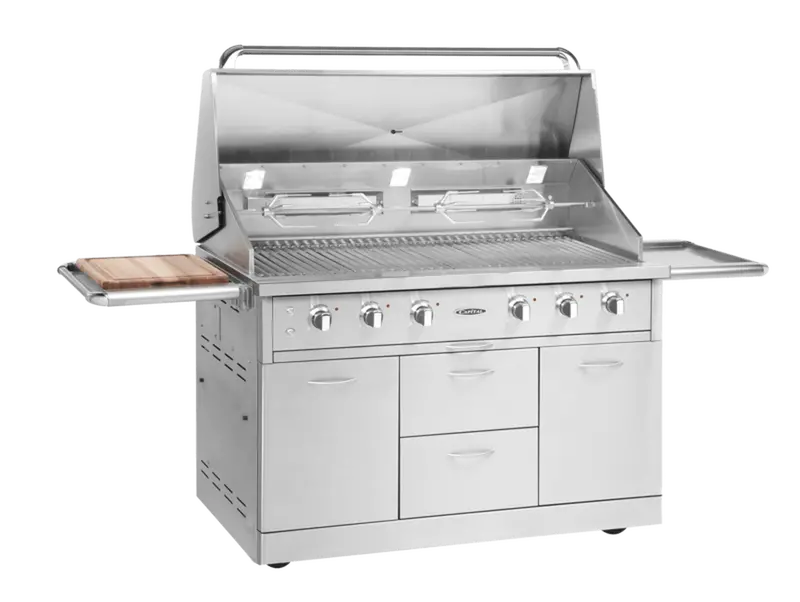 Capital 52-Inch Freestanding Gas Bbq With Solid Flat Cooking Plate 1