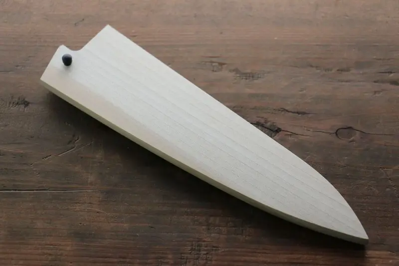 Classic1 Gyuto Knife Saya – 240Mm Handcrafted Magnolia Sheath With Plywood Pin 1