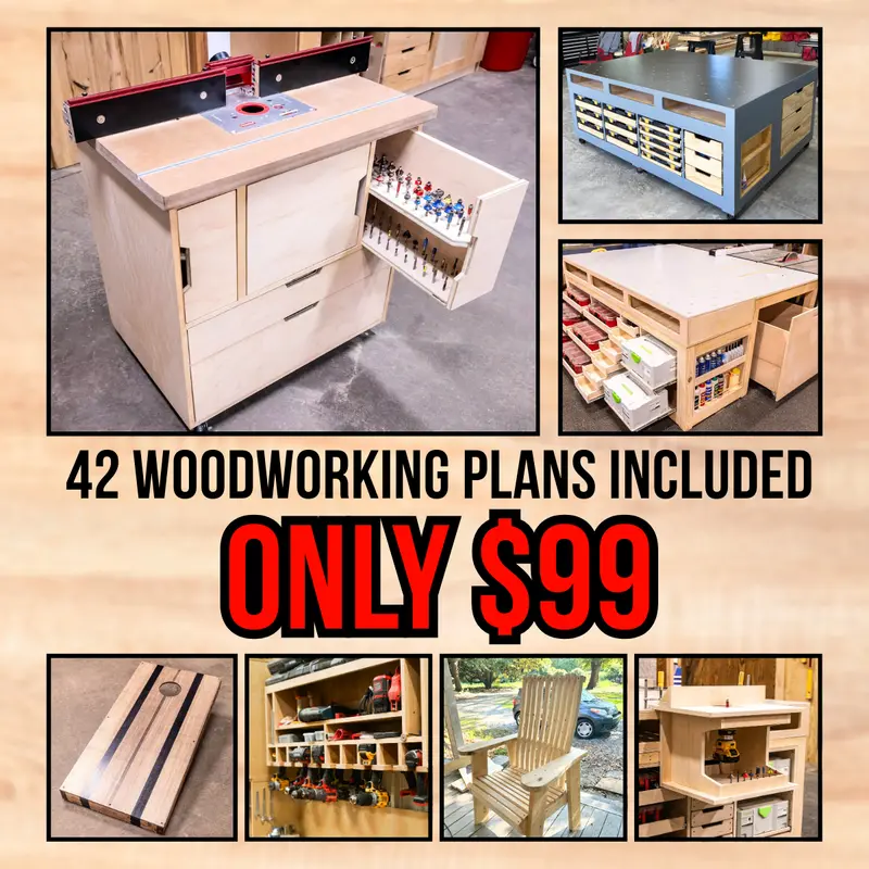 Complete Woodworking Project Plans Bundle ($99) 1