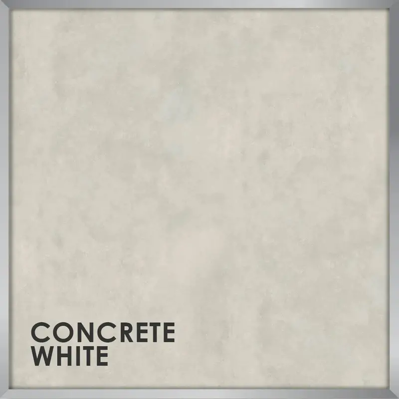 Concrete White Raw-Finish Porcelain Interior Door 1