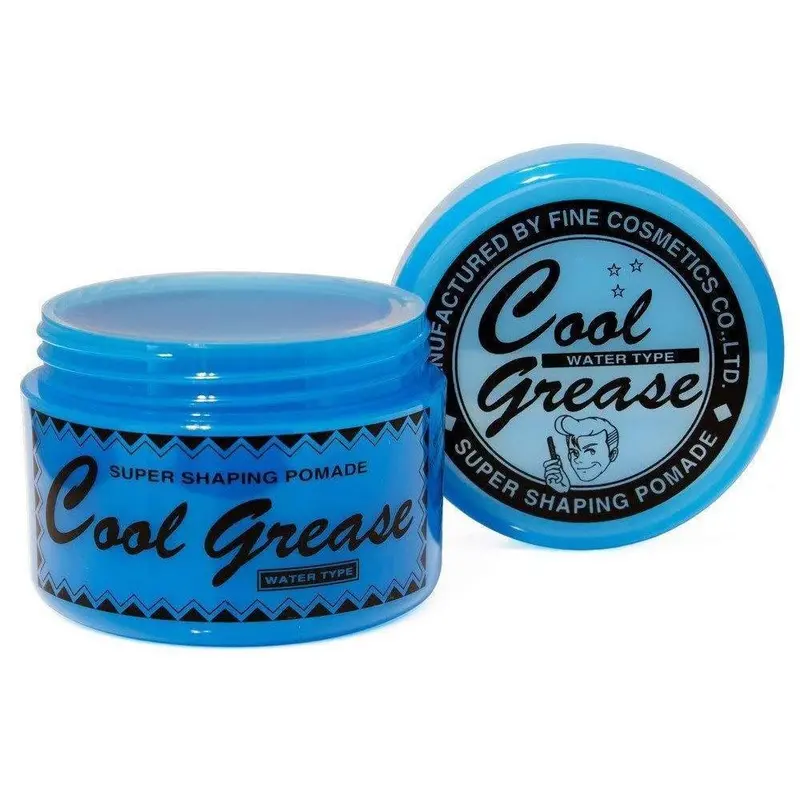 Cool Grease Blue Water-Based Hair Pomade – Strong Hold, High Shine, 210G 1