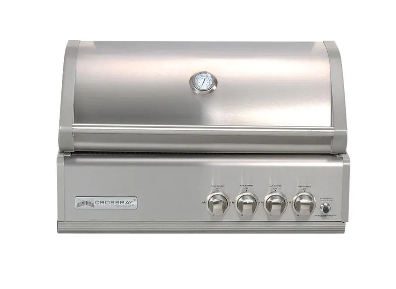 Crossray 4-Burner Built-In Gas Barbecue – Stainless Steel Grill 1