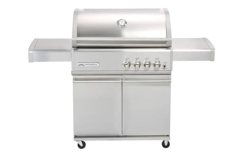 Crossray 4-Burner Gas Barbecue On Wheeled Trolley 1
