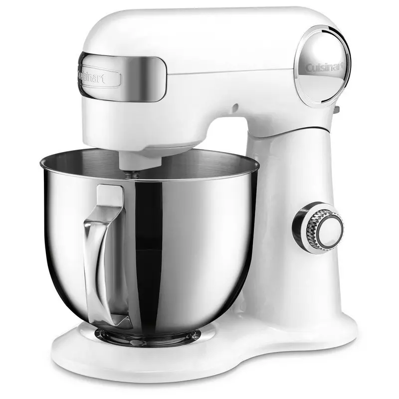 Cuisinart 5.5-Quart Stand Mixer In White 1
