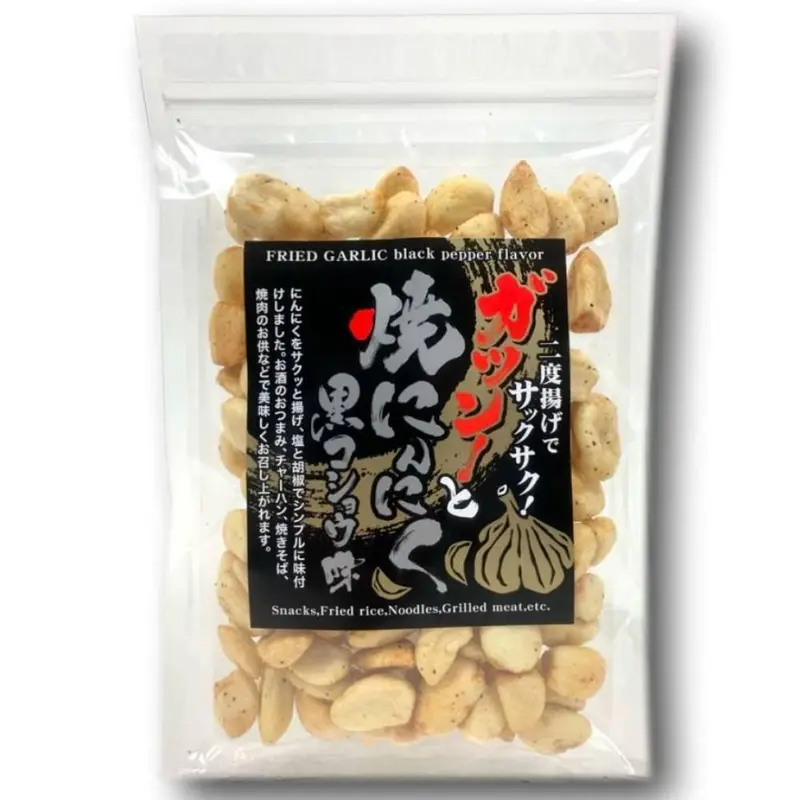 Daihoku Roasted Garlic Snack – Ready-To-Eat Seasoned Whole Cloves (100G) 1